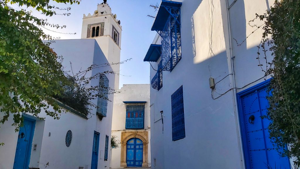 مدينة سيدي بوسعيد التونسية
