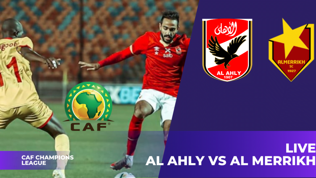 مباراة الأهلي المصري و المريخ السوداني دوري أبطال افريقيا