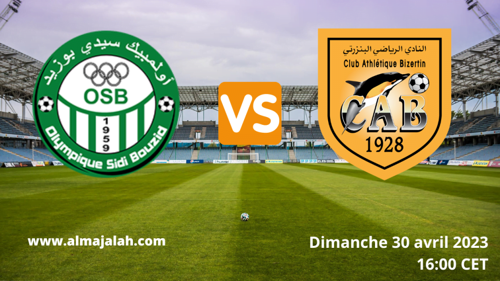 sidi bouzid vs cab play out ligue 1 tunisie match en direct