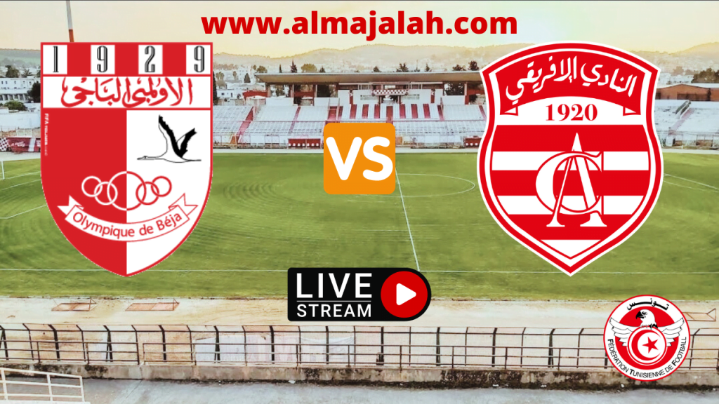 olympique beja vs club play off ligue 1 tunisie lien match en direct