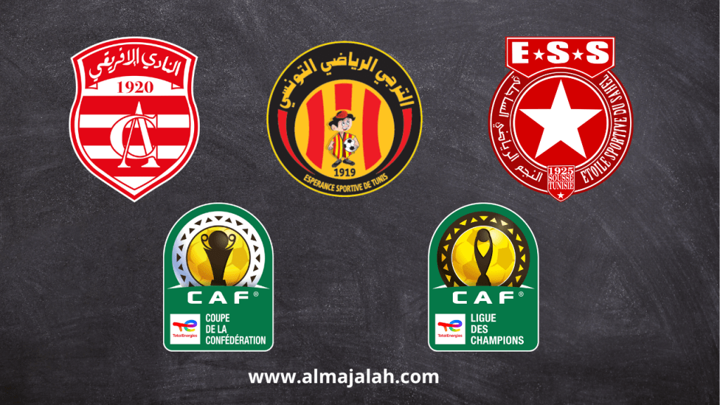 القنوات الناقلة لقرعة دوري أبطال افريقيا 2024 و كأس الكونفدرالية الافريقية توقيت قرعة النادي الافريقي و الترجي الرياضي و النجم الساحلي